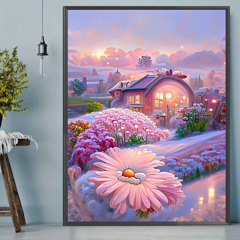 Fairy Tale World Canvas Painting Poster for Home Wall Decor
