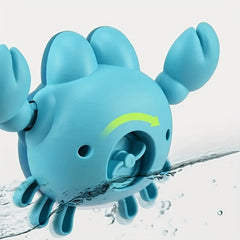 One Piece Bathroom Swimming Bath Toy Splash Cartoon Crab for Infants