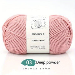 5pcs Medium Thick Acrylic Yarn Set for Knitting & Crocheting