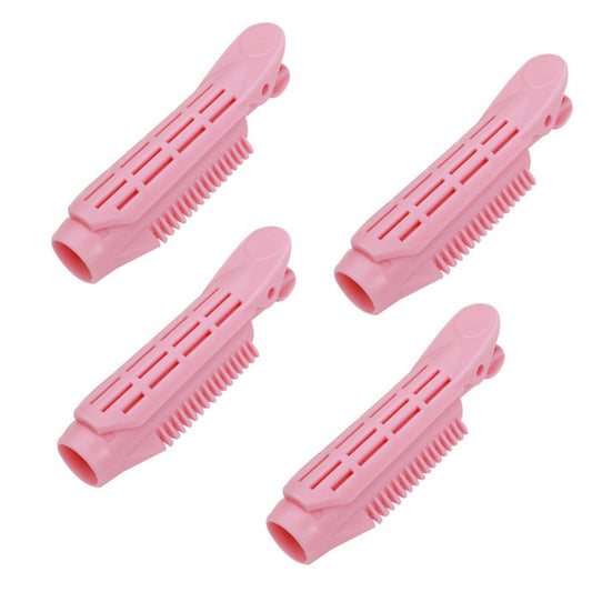 4pcs Natural Fluffy Hair Clip Curly Hair Root Clip Bangs Hair Accessories