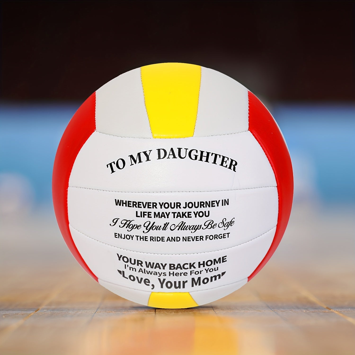 Durable PU Volleyball Size 5 with Pump - Training Entertainment