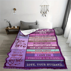 Digital Printed Flannel Warm Throw Blanket for All Seasons