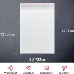25 Pack Bubble Mailers Self Seal Padded Envelopes Waterproof Bags