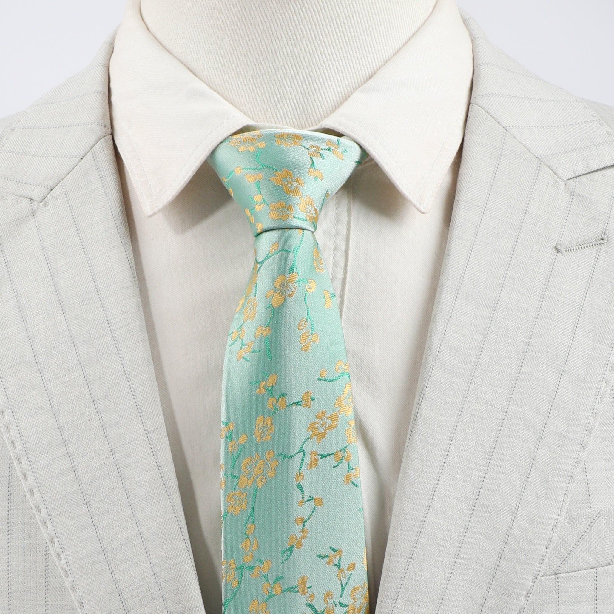 Men's Casual Business Floral Pattern Tie for Husband Boyfriends Birthday