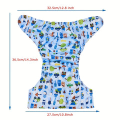Wicking Jersey Baby Cloth Diaper Reusable For Boys And Girls