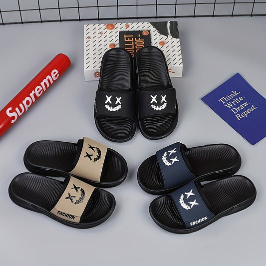 Men's Adjustable Hook & Loop Outdoor Slides