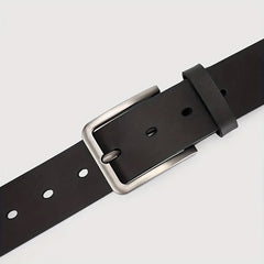 PU Leather Buckle Vintage Belt Men's Antique Jeans Casual Middle aged Joker Belt