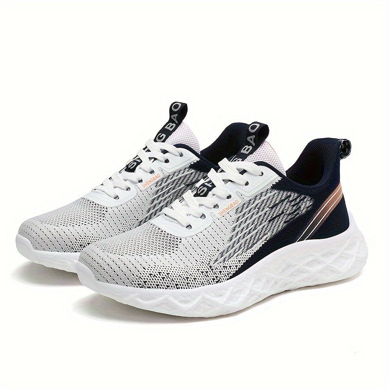 Men's Breathable Running Shoes Non Slip Sneakers For Outdoor Activities