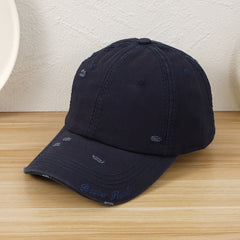 Letter Embroidery Unisex Baseball Cap Adjustable Casual Style Hat F