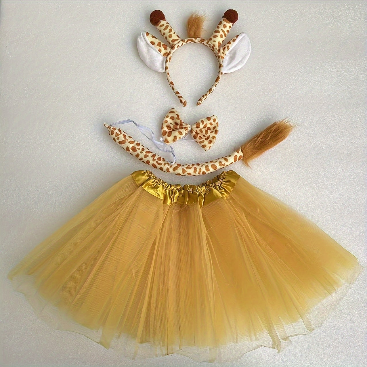 Plush Giraffe Role Playing Costumes Set