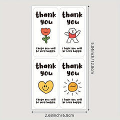 5 Cute Doodle Stickers for DIY Seals