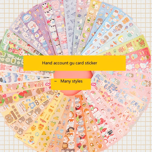 40pcs Puzzle Toy Sticker Set for DIY Crafts, Children's Gifts, Wrapping, Decor