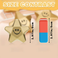 Star Stress Balls Mini Foam Balls for Stress Relief