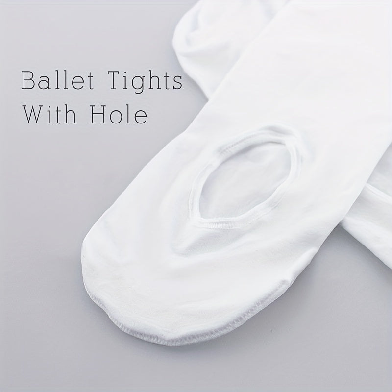 Convertible Ballet Tights for Girls and Women, Comfortable Dance Sto