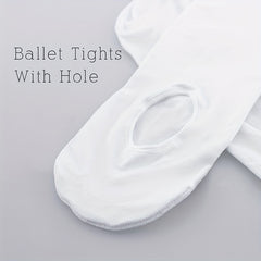 Convertible Ballet Tights for Girls and Women, Comfortable Dance Sto
