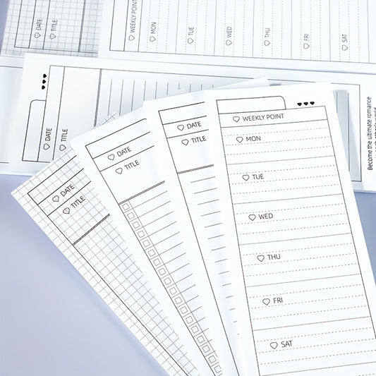 Student Note Book B5 Minimalist Non Adhesive Note Paper
