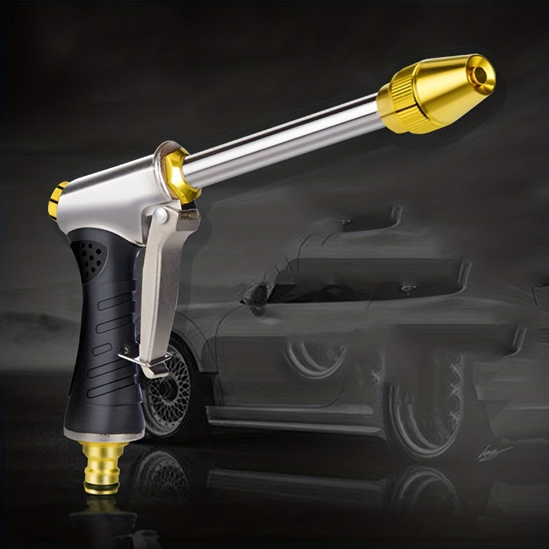 Aluminum Alloy Coated Metal Gun Body Copper Plated High Pressure Car Wash Gun