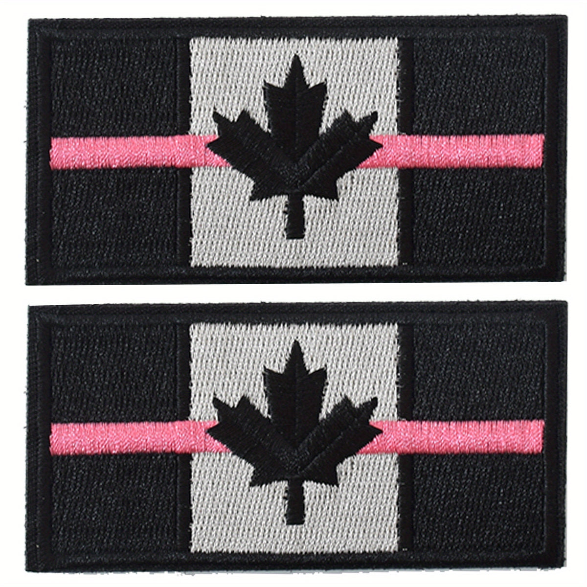 J CARP 2pcs Canadian Flag Patch Military Insignia For Men