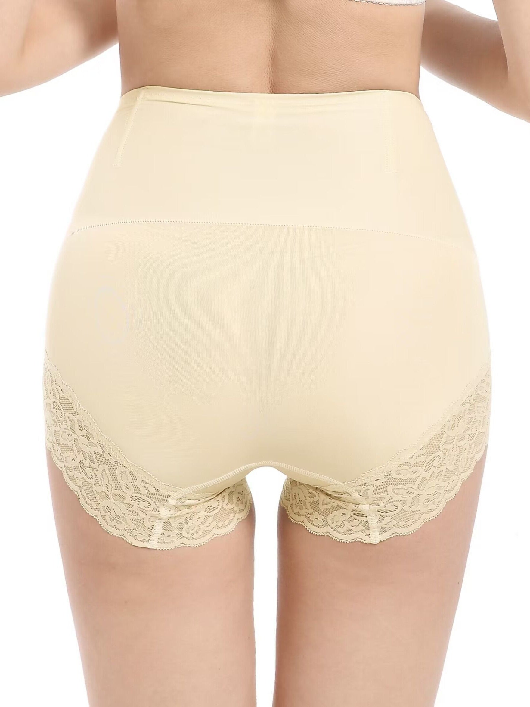 Lace Stitching Shaping Panties Tummy Control Compression Panties