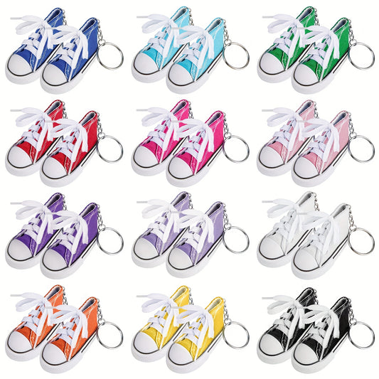 Multicolour Mini Shoe Keychain Party Favors Bulk For Men Women Kids And Adults