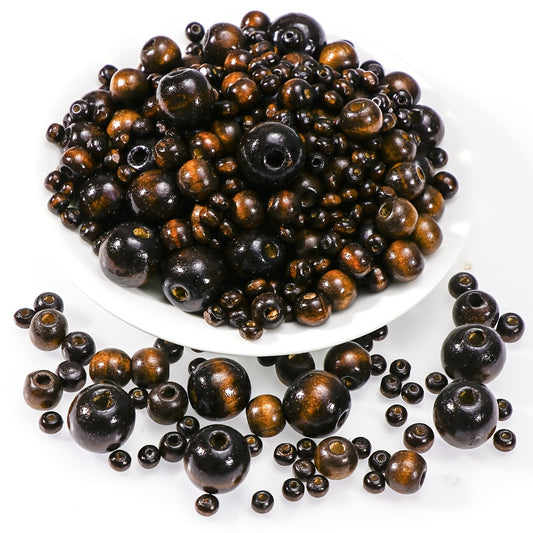 Wooden Beads DIY Jewelry Making Hand Craft Fine Jewelry 6 8 10 12 18 20MM