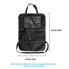Boat Seat Storage Bag Seat Back Storage Bag Hanging Bag Rear Seat Anti-kick Bag