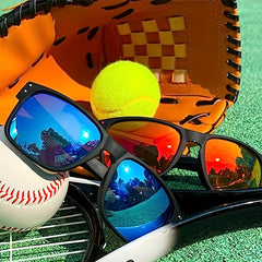 Polarized Square Sunglasses for Men UV Protection