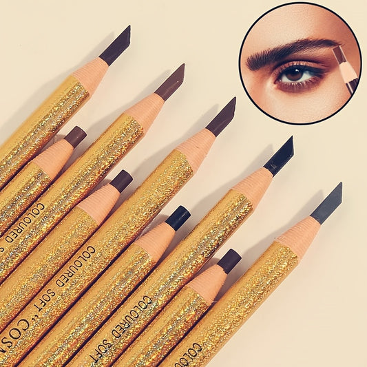5 Colors Eyeshadow Pencil Drawstring Eyebrow Pen Waterproof Long Lasting Makeup