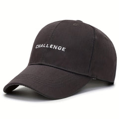 CH Letter Adjustable Baseball Cap - Fashionable Leisure Style
