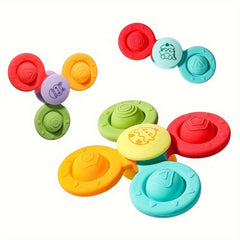 Cartoon Animal Silicone Spinner Toy - Educational Learning Tool