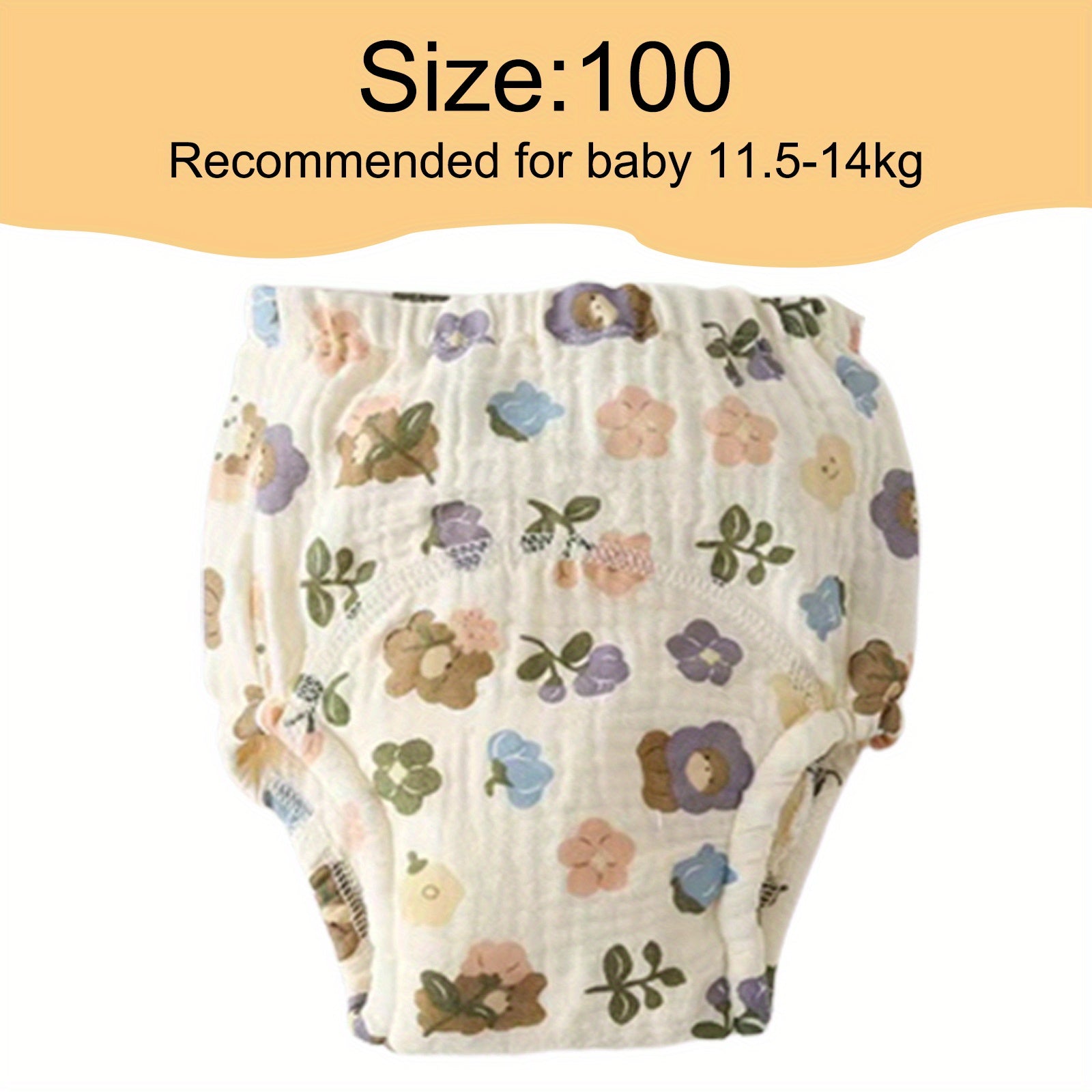 Waterproof Reusable Toddler Training Pants 11.5-17.5kg Boys Girls