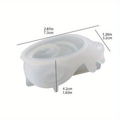 3D Animal Silicone Resin Molds - Snail Frog Lizard Shapes - DIY Casting