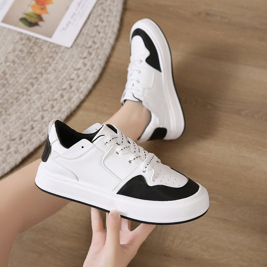 Low Top Skate Shoes Lightweight Casual Sneakers Women's Footwear