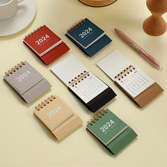 Small Desk Calendar July to December for Office Home School