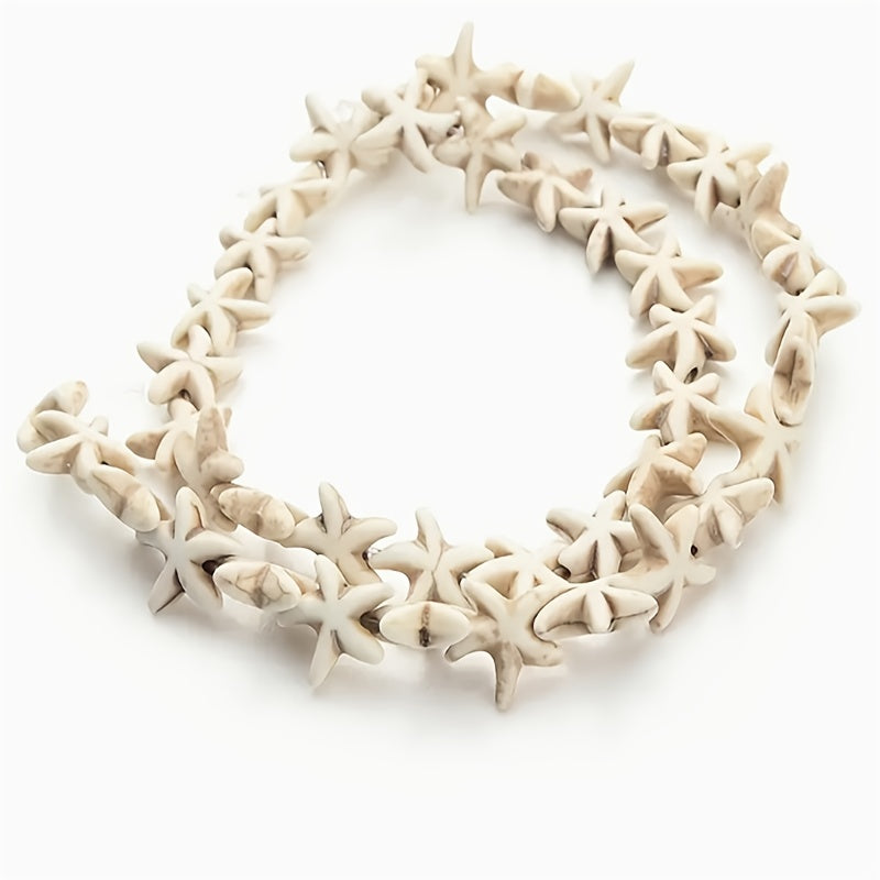 20pcs Turquoise Starfish Beads DIY Earrings Bracelet Necklace Accessories