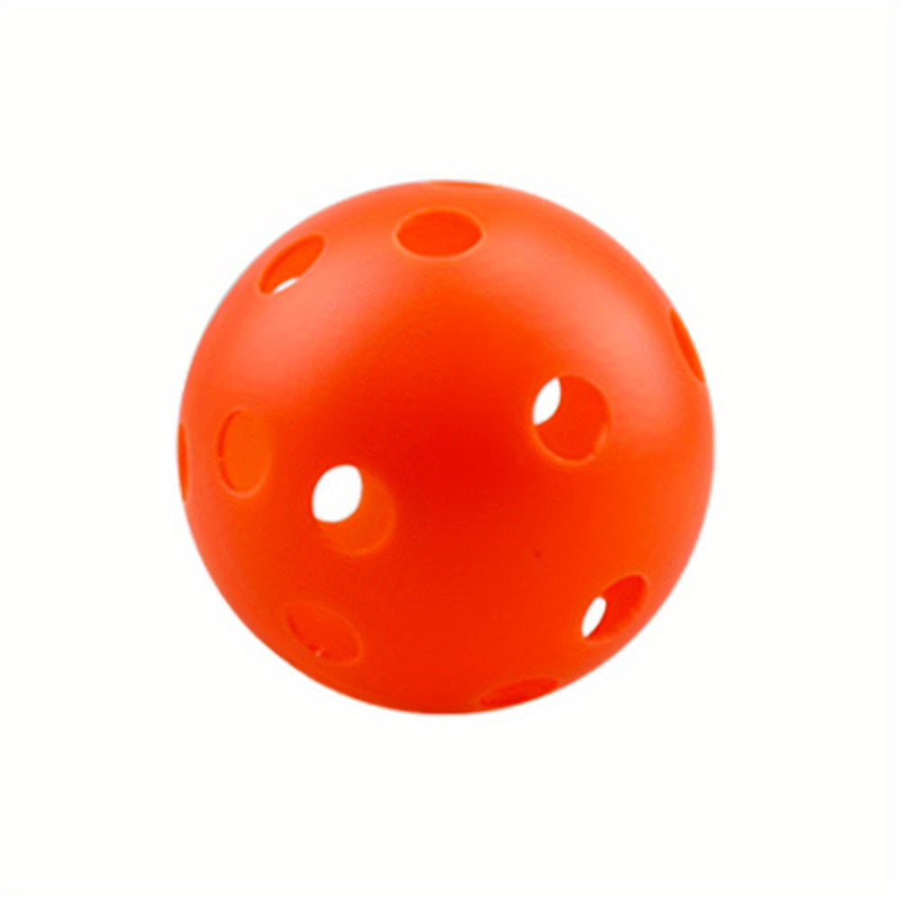 High Elastic Outdoor Pickleball Ball 26 Holes Colorful Soft Performance Comfort