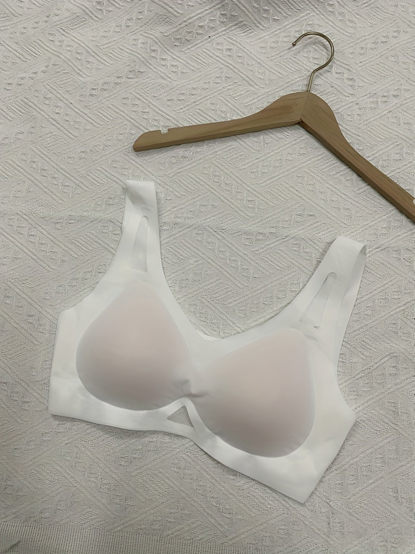 Seamless Wireless Bra Soft Everyday Intimates Women's Lingerie