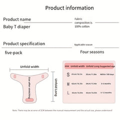 Washable Replaceable Gauze Newborn Baby Diaper