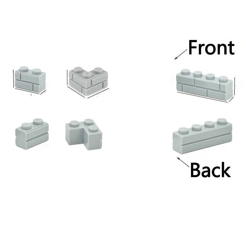 Building Blocks Educational Toy Kids 1x2 1x3 1x4 Dots Bulk Accessories Halloween