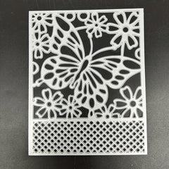 1pc Butterfly Background Mold Metal Embossing Scrapbooking Cutting