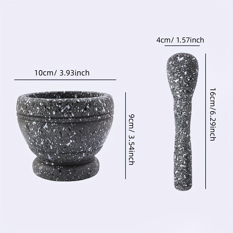 Manual Garlic Crusher and Pepper Grinder Set - Kitchen Gadget