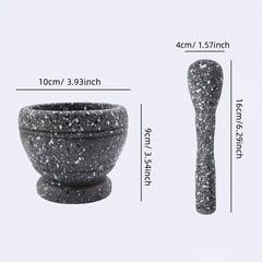 Manual Garlic Crusher and Pepper Grinder Set - Kitchen Gadget