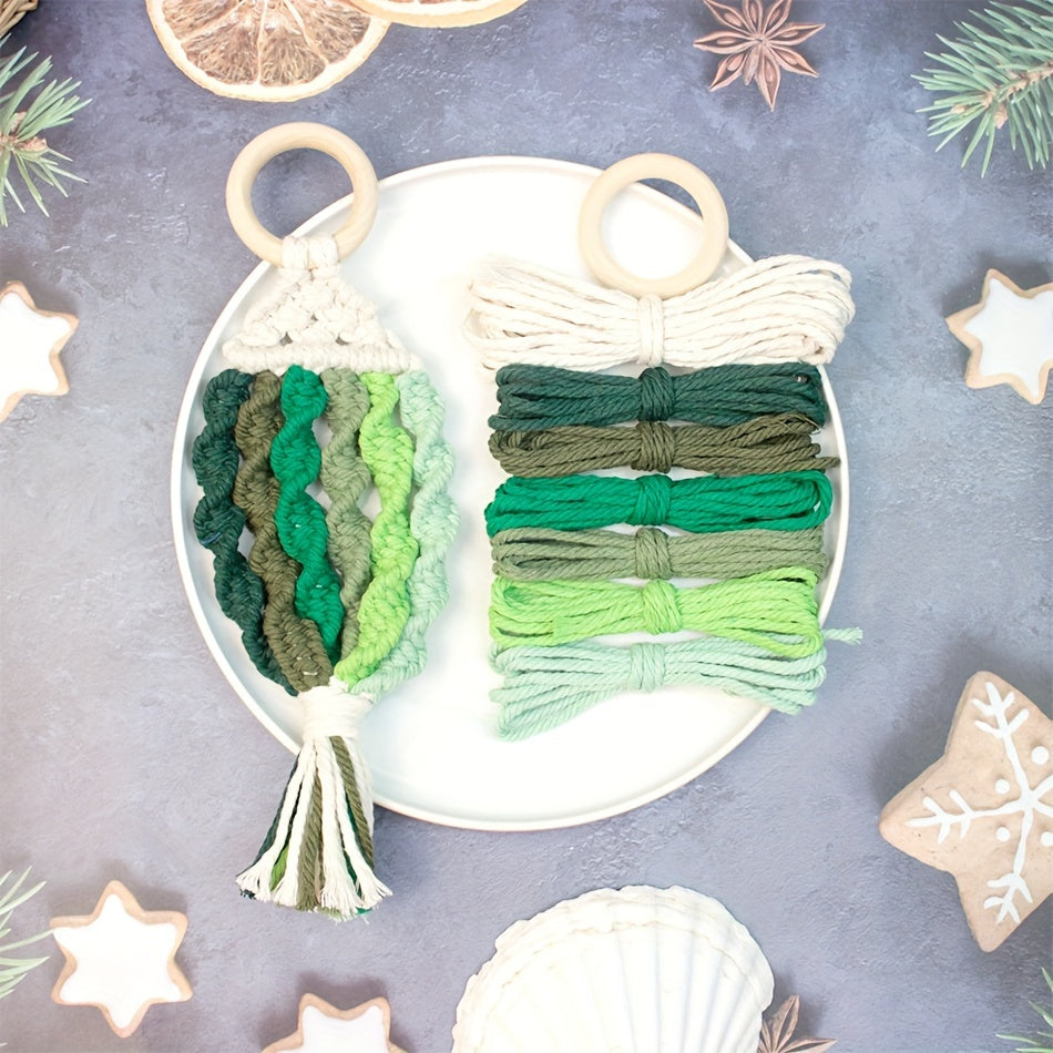 Rainbow Fish Macrame Kit - DIY Craft Tutorial - Choose Your Colors