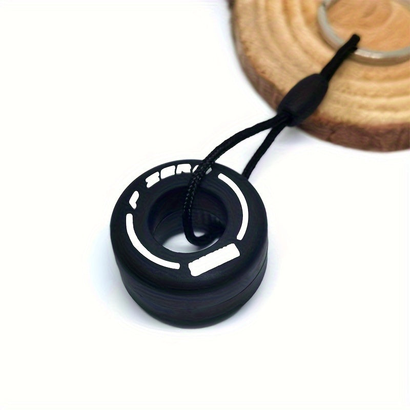 1pc PVC Soft Tire Key Chain Keyring Bag Wallet Key Pendant Gift