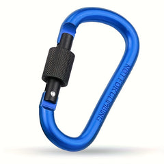 Aluminum Carabiner Outdoor Safety Buckle with Keychain