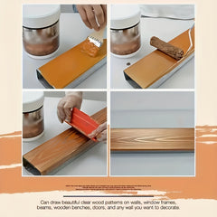 Rubber Wood Grain Generator MS3 Diatom Mud Roller Art Tool