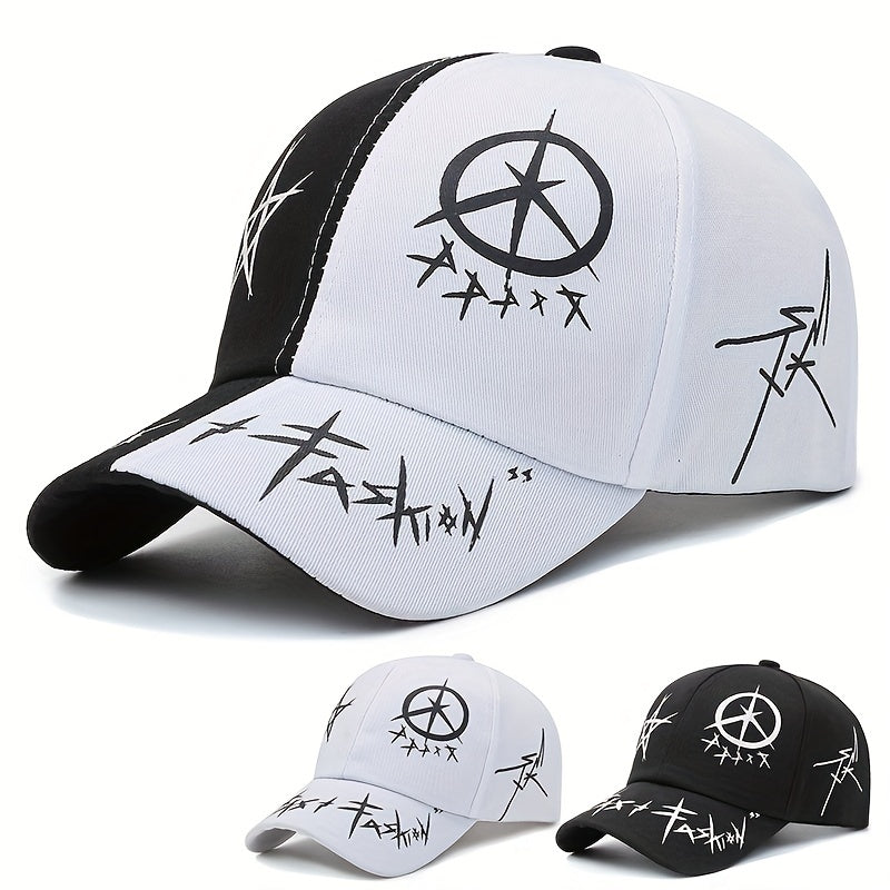 Men's Letter Baseball Cap Sun Shade Hat