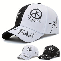 Men's Letter Baseball Cap Sun Shade Hat