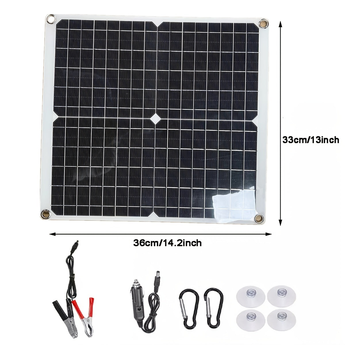 Dual 12V 5V Solar Panel Kit 50W & 100W Panels