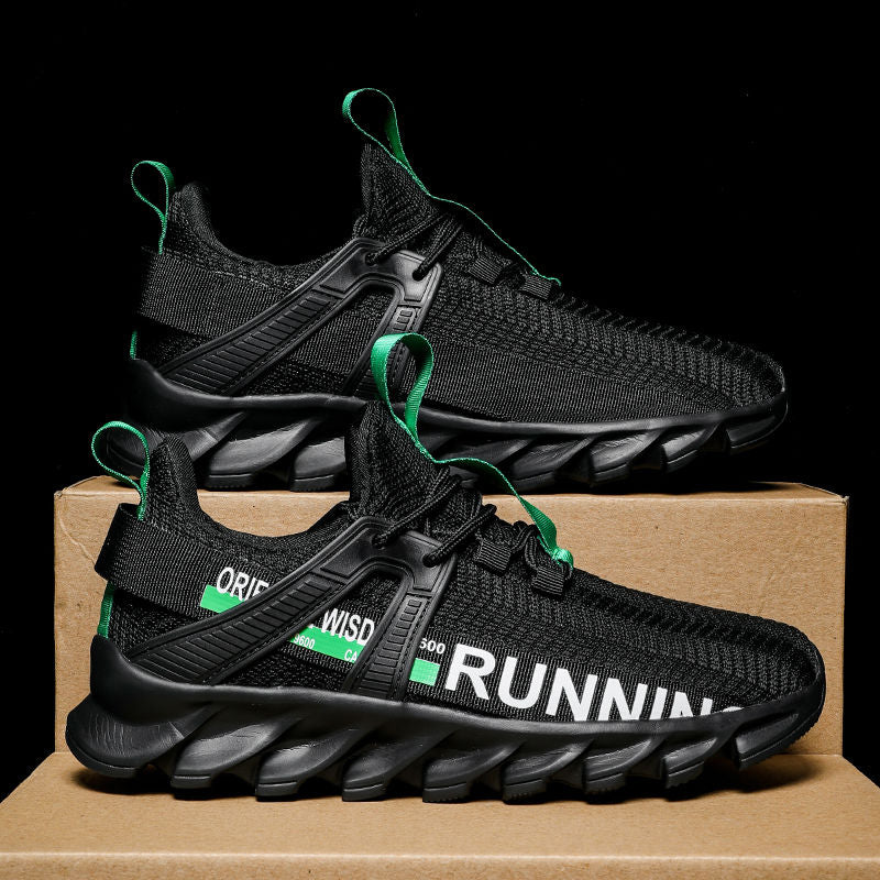 Men's Blade Running Shoes Breathable Lightweight Non Slip Sneakers